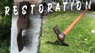 Pickaxe Mattock restoration [upl. by Labotsirc348]