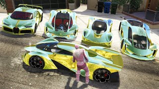 I Used TikToks To Steal Rare SUPER CARS in GTA 5 [upl. by Syck]