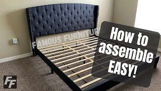 How to assemble a platform bed [upl. by Edie513]