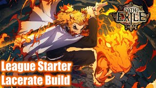 POE League Starter Lacerate Build [upl. by Ambrosane400]