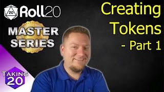 Roll20 Master Series  How to Create Tokens  Part 1 Easy [upl. by Iormina160]