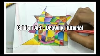 Cubism Art  Drawing Tutorial [upl. by Nnylimaj]