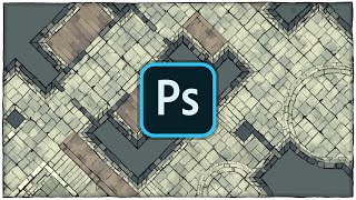 How To Make a Custom Dungeon Map with Photoshop and Assets from 2Minute Tabletop [upl. by Ardel719]