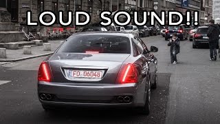 Maserati Quattroporte S  GODLY V8 Sound [upl. by Merci]