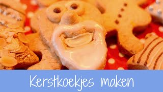 Kerstkoekjes bakken [upl. by Iahs]