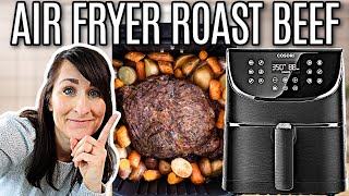 How to Cook an ENTIRE DINNER Inside Your Air Fryer  Air Fryer Roast Beef [upl. by Sinegra249]