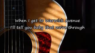 Duffy  Warwick Avenue Acoustic Guitar Karaoke [upl. by Flanna33]