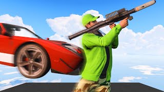 RPG’s vs 300MPH FLYING CARS GTA 5 Funny Moments [upl. by Nnyllatsyrc]