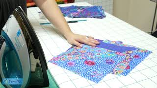 Tridazzle Quilt Quick class from 10quot squares [upl. by Nenney]