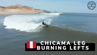 LONGEST LEFT WAVE IN THE WORLD  CHICAMA PERÚ [upl. by Janelle]