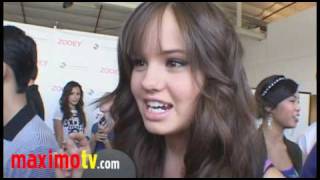 Debby Ryan Interview at ZOOEY MAGAZINE Launch Event August 15 2010 [upl. by Pani]