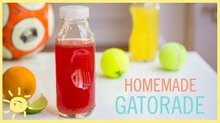 EAT  Homemade Gatorade [upl. by Gladdie642]