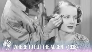 Hollywood Eyebrows Makeup Tutorial 1938  Vintage Fashions [upl. by Benedicta]