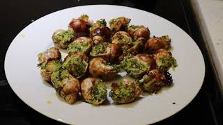 French Cuisine  Escargot with Garlic Butter [upl. by Atsyrc202]