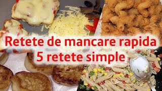 Retete de mancare rapida  Vezi cele 5 retete recomandate 🍝 🥞 🥗 🥞  Gata in maxim 10 minute [upl. by Ahsiemat995]