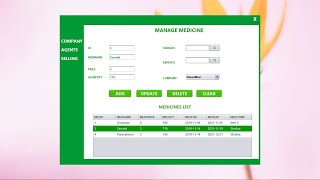 Java Full Project TutorialPharmacy Management SystemWith NetBeans [upl. by Hulen]