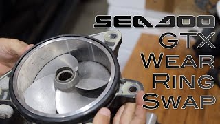 Wear Ring Swap Solas Stainless Steel  SeaDoo GTX [upl. by Ailenroc]