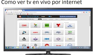 COMO VER TV EN VIVO POR INTERNET [upl. by Russom]