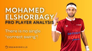 Squash Pro Player Analysis Elshorbagy Vs Makin [upl. by Noiramaj81]