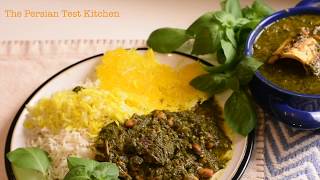 FAST Instant Pot Persian Beef Ghormeh Sabzi  Persian food  Pressure Cooker [upl. by Nuhs277]