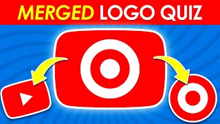 Guess the Merged Logos  Logo Quiz [upl. by Akenat369]