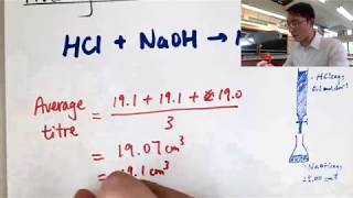 3 Calculations in Titrations [upl. by Enilreug]