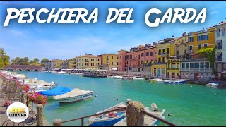 PESCHIERA DEL GARDA Walking Tour Best town in lago di garda  City walk  4K UHD 60fps  2021 [upl. by Anaed]