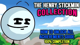 Henry Stickmin Collection  All Achievements Guide [upl. by Eelirem]