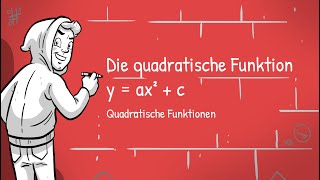 Quadratische Funktionen  Die quadratische Funktion y  ax²c [upl. by Alvie]