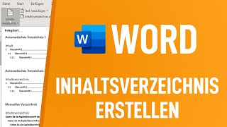 📄 Word Inhaltsverzeichnis erstellen die beste Methode [upl. by Meit]