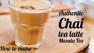 Chai Tea Latte recipe  better than Starbucks [upl. by Adorl]