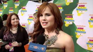 Debby Ryan 2011 Kids Choice Awards Interview [upl. by Hsemar]