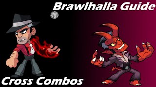 Brawlhalla Guide  Easy Cross Combos [upl. by Yboc]