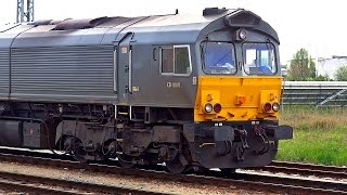 Class 66 Engine Sound Diesel Locomotive [upl. by Imoian]