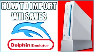 How To Import Wii Saves In Dolphin [upl. by Dasie]