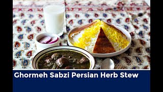 Ghormeh Sabzi  Persian Herb Stew [upl. by Atirihs]