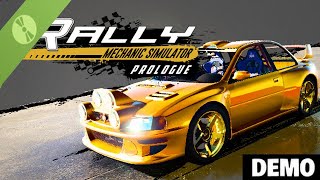 Rally Mechanic Simulator GamePlay DEMO [upl. by Pierrette]