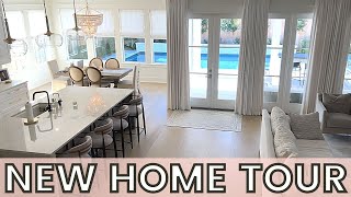 NEW HOUSE TOUR  INSIDE OUR CUSTOM HOME BUILD [upl. by Laurens]