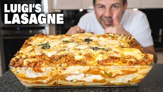 Das original LASAGNE REZEPT von Luigi [upl. by Hertzog]