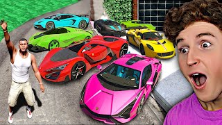 Collecting Rare BILLIONAIRE SUPER CARS In GTA 5 Mods [upl. by Alysia]