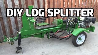 DIY Log Splitter [upl. by Auhsoj]