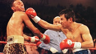 Prince Naseem Hamed vs Marco Antonio Barrera Highlights [upl. by Inus]