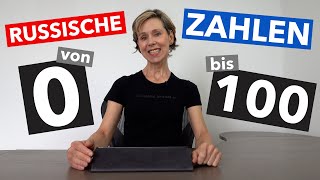 Russische Zahlen von 0 bis 100 [upl. by Haiasi]