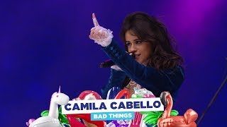 Camila Cabello  ‘Bad Things’ live at Capital’s Summertime Ball 2018 [upl. by Ayikan]