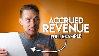 Accrued Revenue MADE EASY  Adjusting Entries [upl. by Barbaresi]