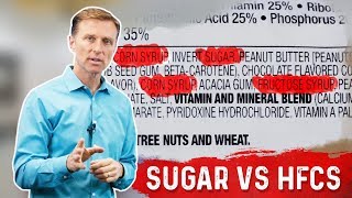 Table Sugar vs High Fructose Corn Syrup HFCS – DrBerg [upl. by Radmilla]