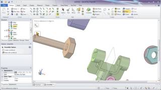 SpaceClaim Tutorials Assemblies 2  Assembly Tools [upl. by Loise]