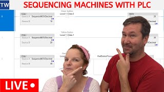 Allen Bradley PLC Programming Sequencer Tutorial Sequence Control [upl. by Anehsak195]