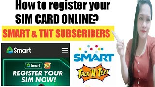 How to register SMART Sim online [upl. by Craggie539]