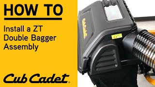 ZT Double Bagger Assembly  Ultima Series  Cub Cadet [upl. by Lili]